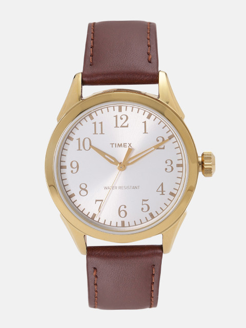 

Timex Men Off-White Analogue Watch TWH0Y8010