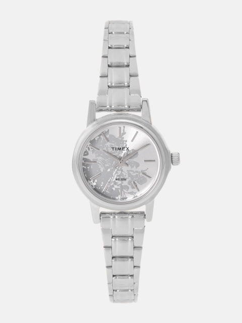 

Timex Women Silver-Toned Analogue Watch TW02TCS16