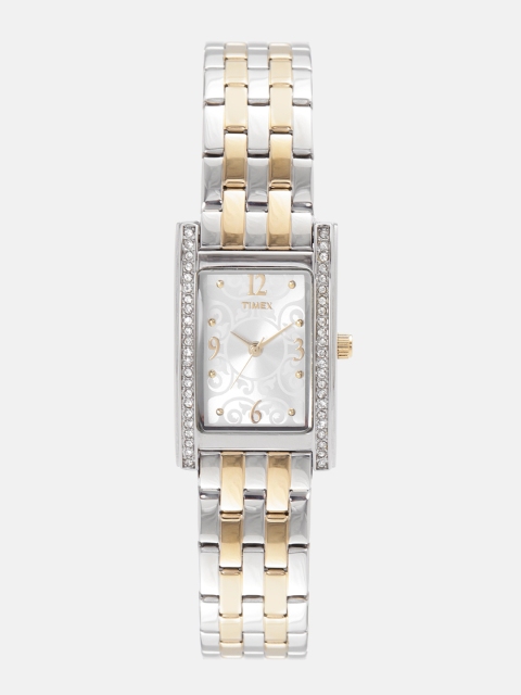 

Timex Women Silver-Toned Analogue Watch TW000Y705