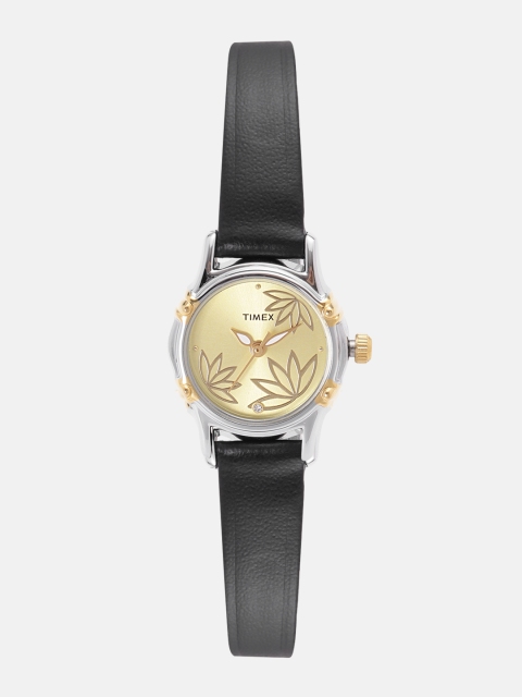 

Timex Women Gold-Toned Analogue Watch TW000L39H