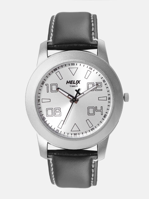 

Helix Men Silver-Toned Analogue Watch TW01HG28H