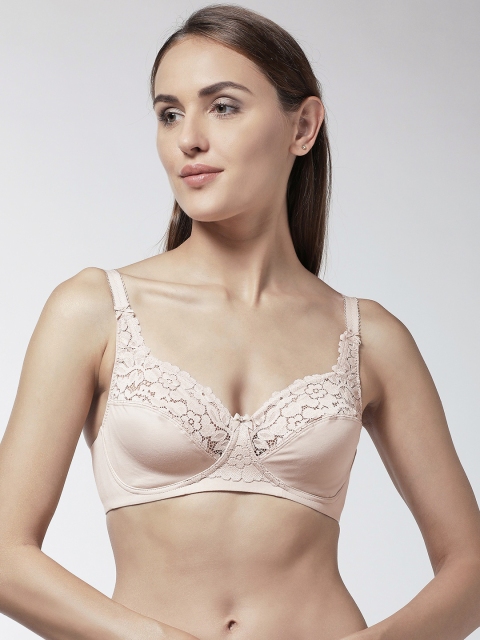 

Marks & Spencer Beige Solid Non-Wired Everyday Bra T337189