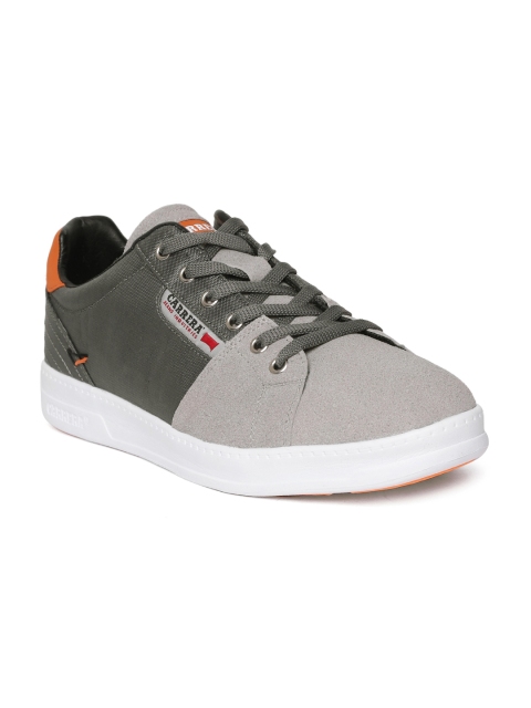 

Carrera Men Grey Colourblocked Sneakers