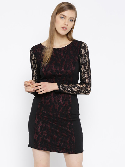 

ONLY Black Bodycon Dress