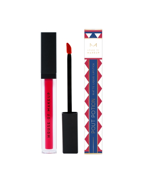 

HOUSE OF MAKEUP Pout Potion Liquid Matte Lipstick, Masterpiece, Pink