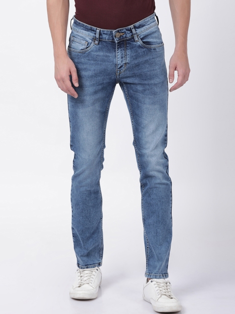 

Crocodile Men Blue Slim Fit Mid-Rise Clean Look Stretchable Jeans