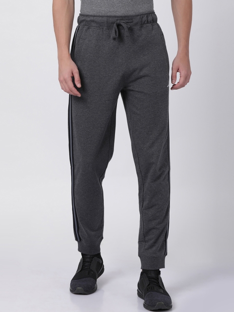 

Crocodile Men Grey Solid Slim-Fit Joggers