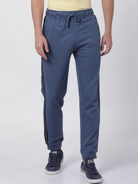 

Crocodile Men Blue Solid Slim-Fit Joggers