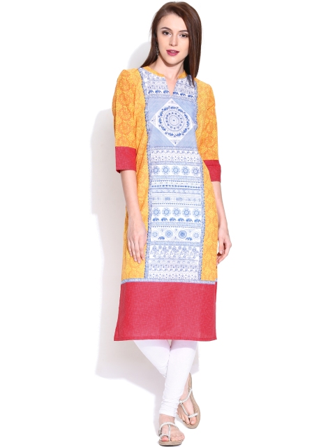 

Aurelia Multicoloured Printed Kurta, Multi
