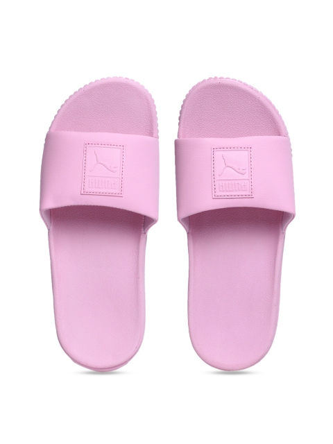 

Puma Women Pink Solid Sliders