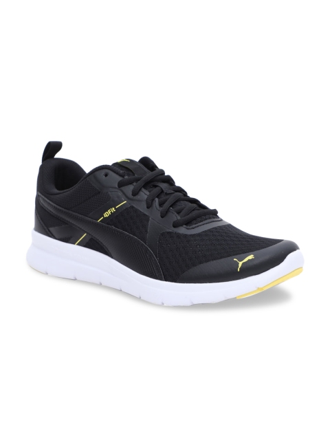 

Puma Unisex Black Flex Essential Regular Running Shoes