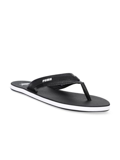 

Puma Men Black Printed Thong Flip-Flops