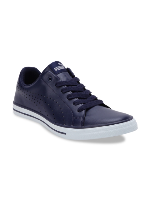 

Puma Men Navy Blue Poise Perf IDP Sneakers