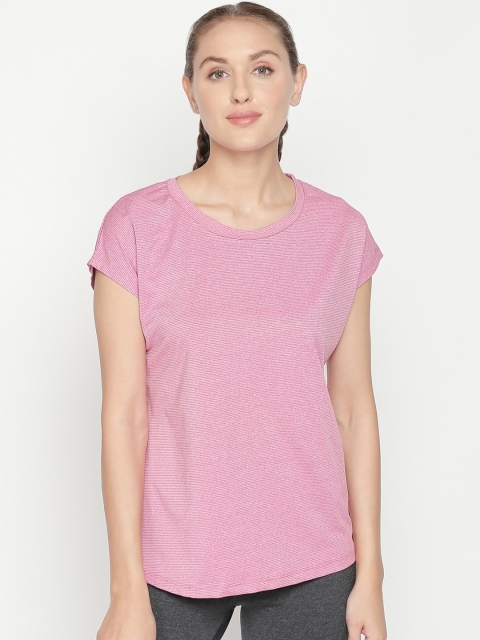 

Ajile by Pantaloons Women Pink Solid Top