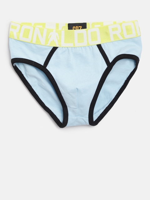 

CR7 Cristiano Ronaldo Boys Blue Solid Briefs 8400-6600-4851