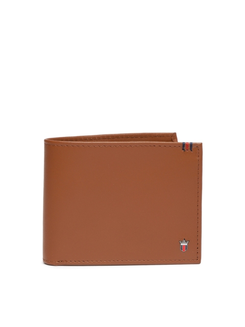 

Louis Philippe Sport Men Tan Brown Solid Two Fold Leather Wallet