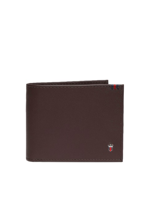 

Louis Philippe Sport Men Brown Solid Two Fold Leather Wallet
