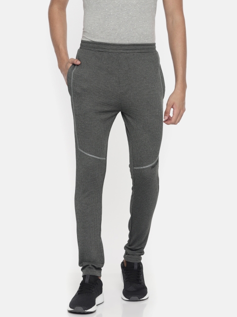 

Proline Active Men Charcoal Grey Slim Fit Self Design Track Pants