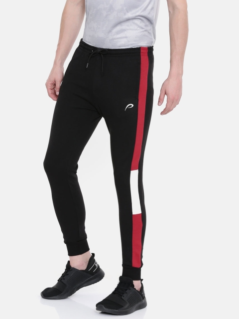 

Proline Active Men Black Solid Comfort Fit Joggers