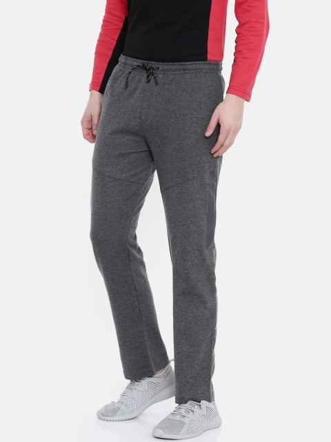 

Proline Active Men Grey Melange Solid Classic Fit Track Pants