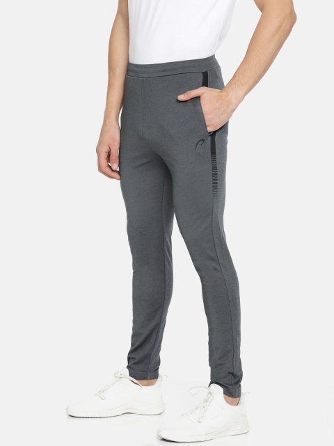 

Proline Active Men Grey Solid Slim Fit Track Pants