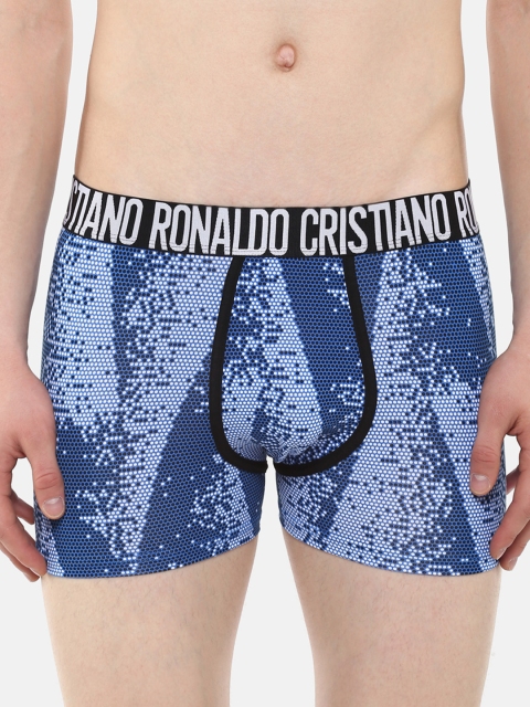 

CR7 Cristiano Ronaldo Men Blue Printed Trunks 8302-49-38