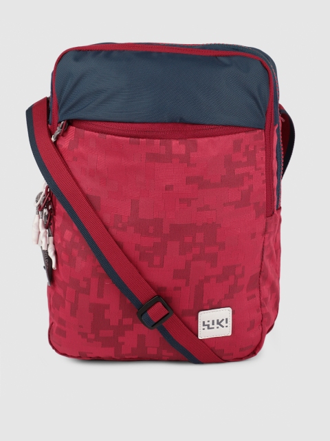 

Wildcraft Unisex Red Printed Messenger Bag