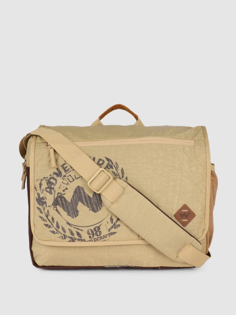 

Wildcraft Unisex Beige Graft Printed Messenger Bag