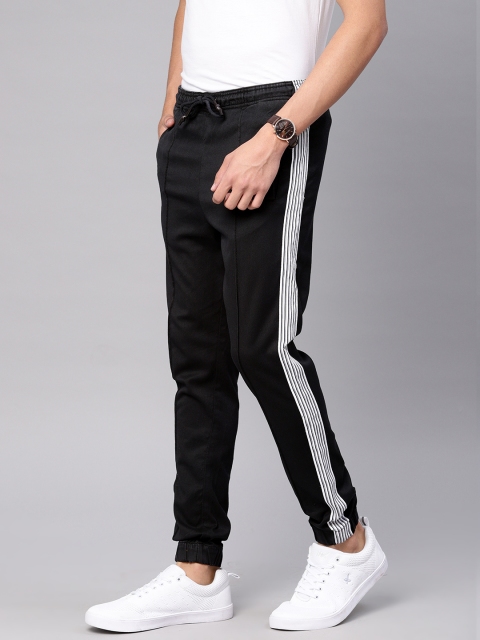 

Peter England Casuals Men Black Regular Fit Solid Joggers