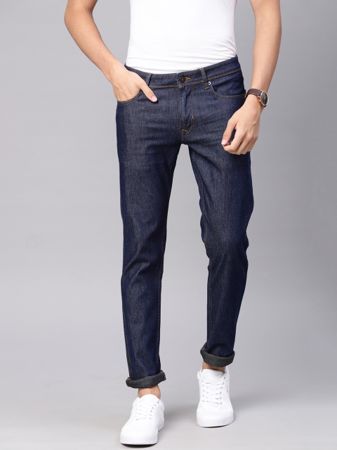 

Peter England Casuals Men Blue Slim Tapered Fit Mid-Rise Clean Look Stretchable Jeans