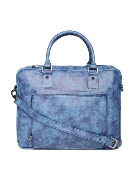 

Gauge Machine Unisex Blue Handcrafted Printed Laptop Bag