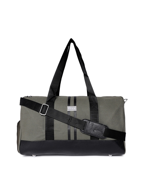 

EVOQ Men Olive Green Duffel Bag