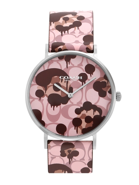 

Coach Women Pink Analogue Watch CO14503246W
