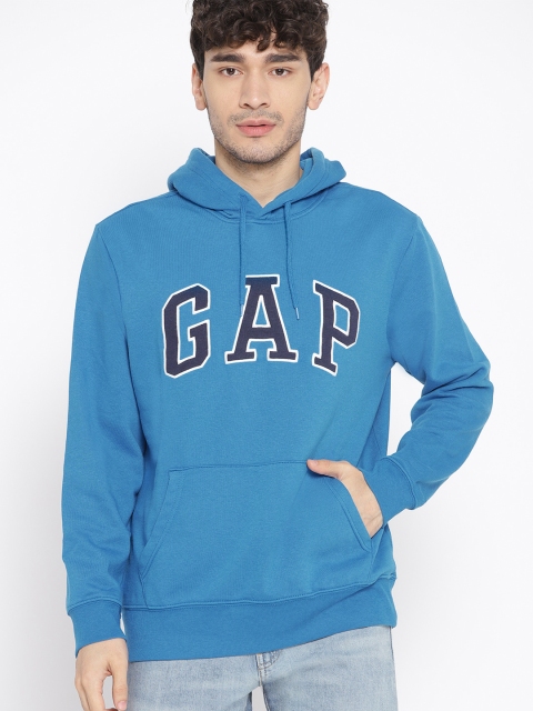 

GAP Men's Gap Logo Hoodie, Blue