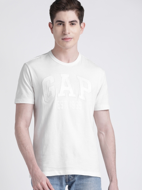 

GAP Men's Logo Short Sleeve T-Shirt, White