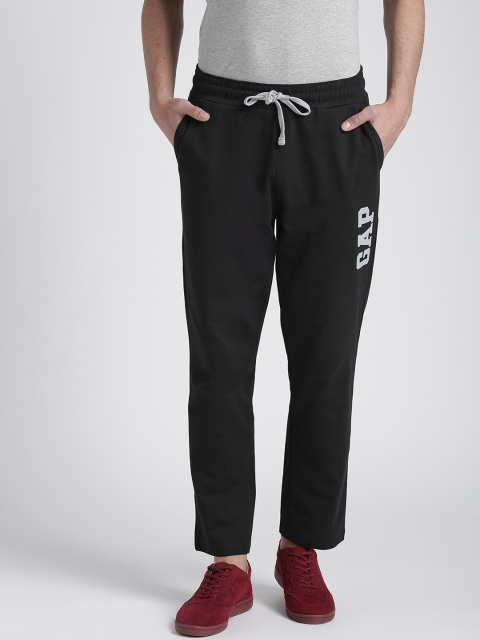 

GAP Men's Logo Track Pants, Black