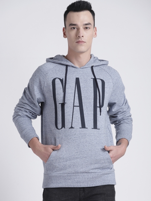 

GAP Men's Pullover Hoodie, Blue