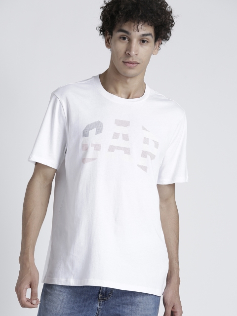 

GAP Men's Logo Crewneck T-Shirt, White