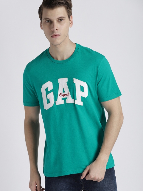 

GAP Men's Logo Crewneck T-Shirt, Green