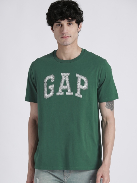 

GAP Men's Logo Crewneck T-Shirt, Green