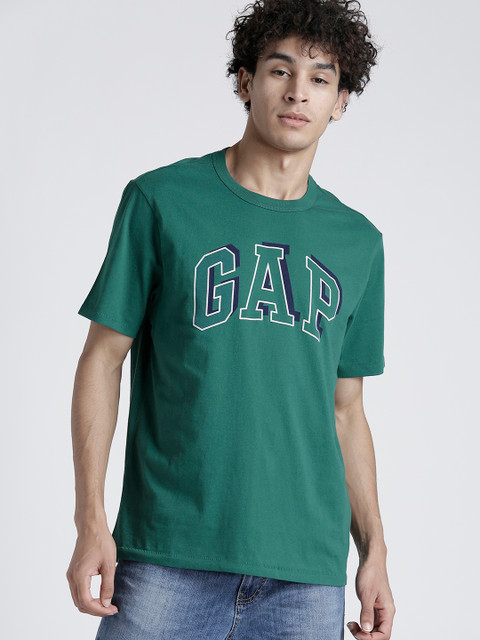 

GAP Men's Logo Crewneck T-Shirt, Green