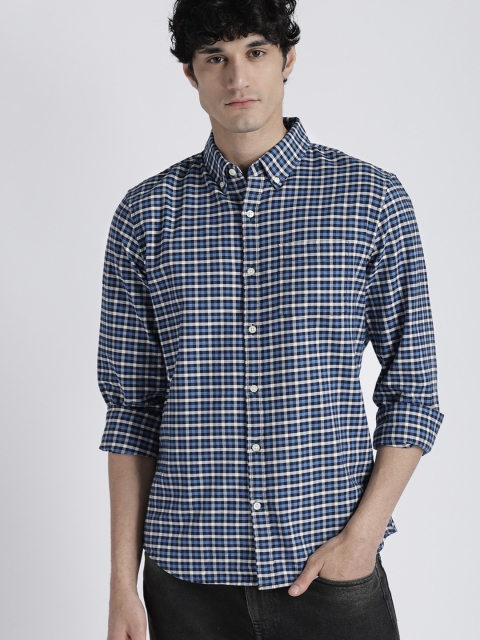 

GAP Men's oxford Shirt, Blue