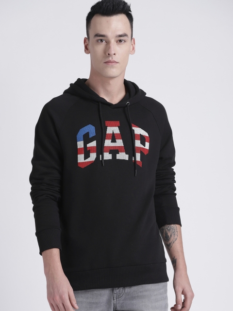 GAP Men's Pullover Hoodie, Black
