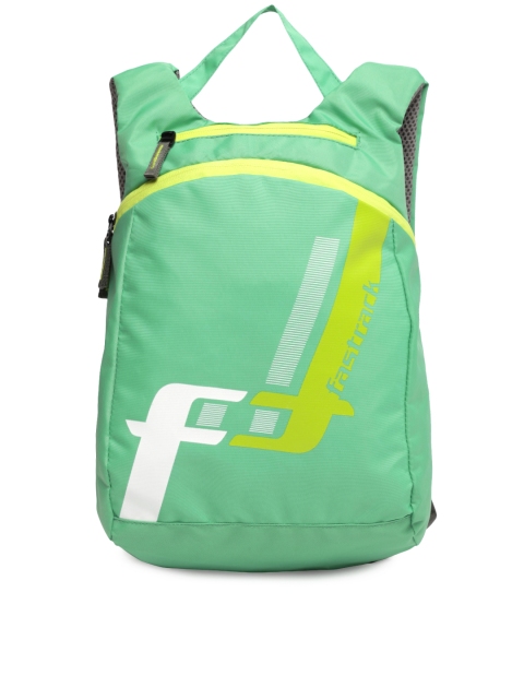 

Fastrack Women Green Brand Logo Backpack