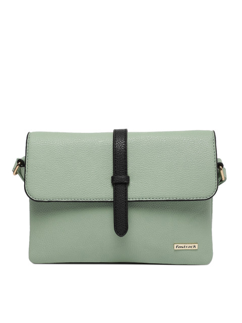 

Fastrack Green Solid Sling Bag