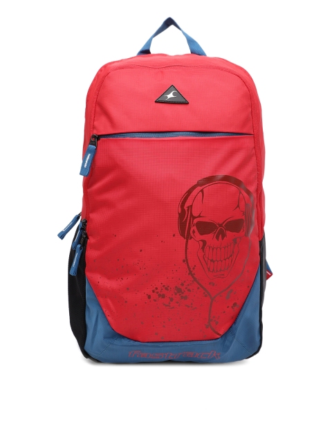 

Fastrack Men Red Graphic Backpack