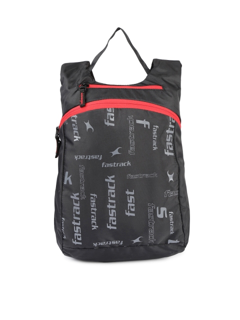 

Fastrack Women Black Graphic Backpack