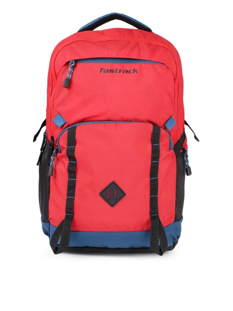 

Fastrack Men Red & Blue Solid Backpack