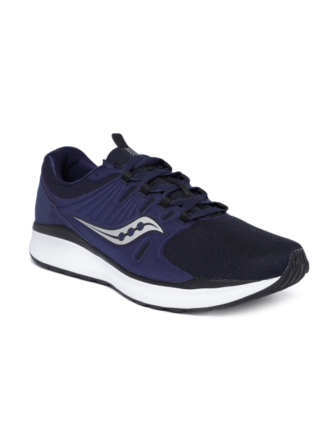 

saucony Men Navy Blue Colourblocked Sneakers