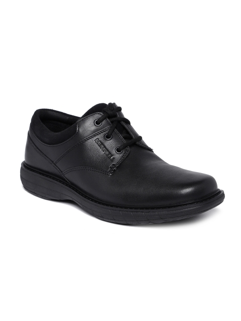 

Merrell Men Black WORLD VUE CRAFT Leather Sneakers